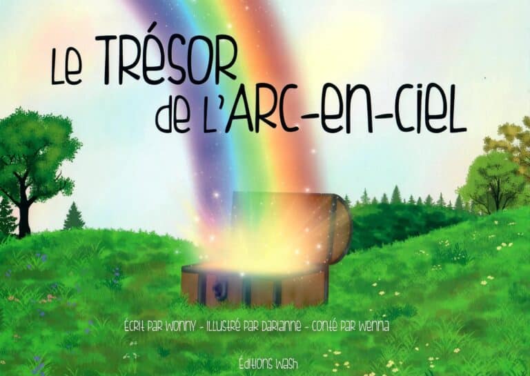 Livre le Trésor de l'Arc-en-ciel, lecture facilitée pour les troubles DYS, les TSA et TDA/H, une lecture pour petits et grands